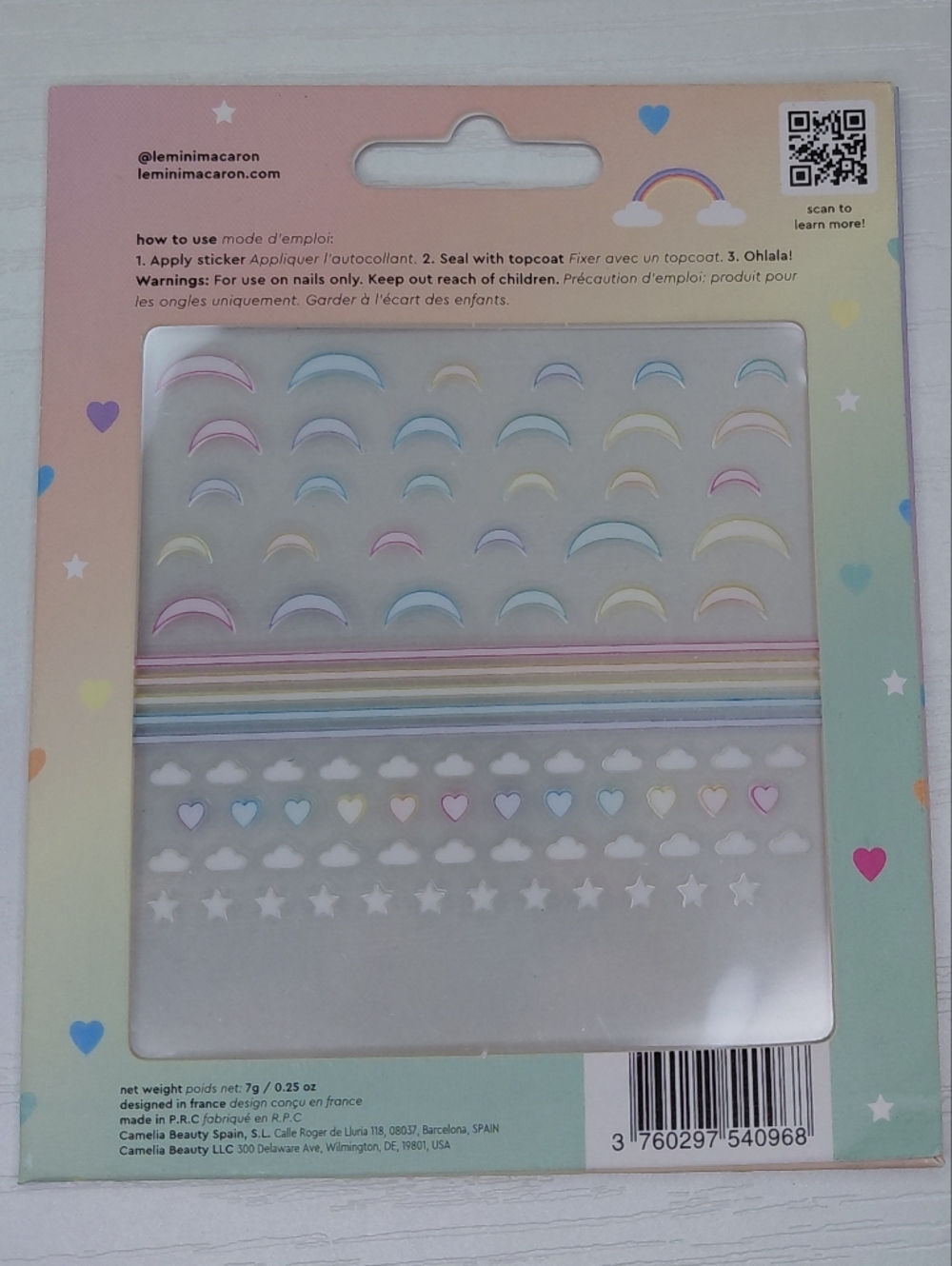PRIDE BUNDLE - KISS Voguish & imPRESS Rainbow press-on nails, plus nail stickers - Picture 9 of 15